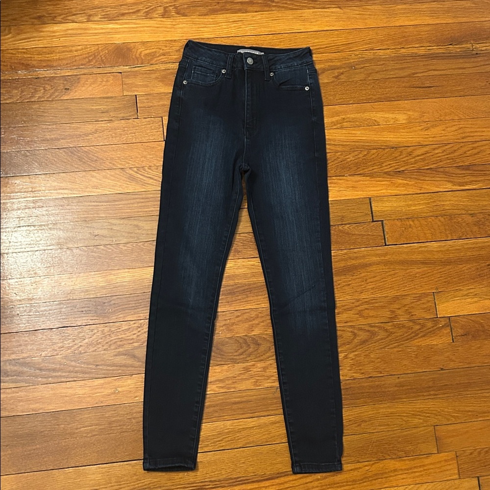 NWOT Just USA Women's Dark Denim High Rise Jeans
